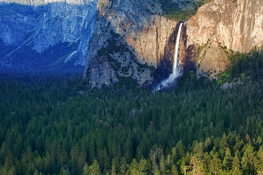 Yosemite National Park Photograph - Bridalveil Falls in the Spotlight by Rick Berk