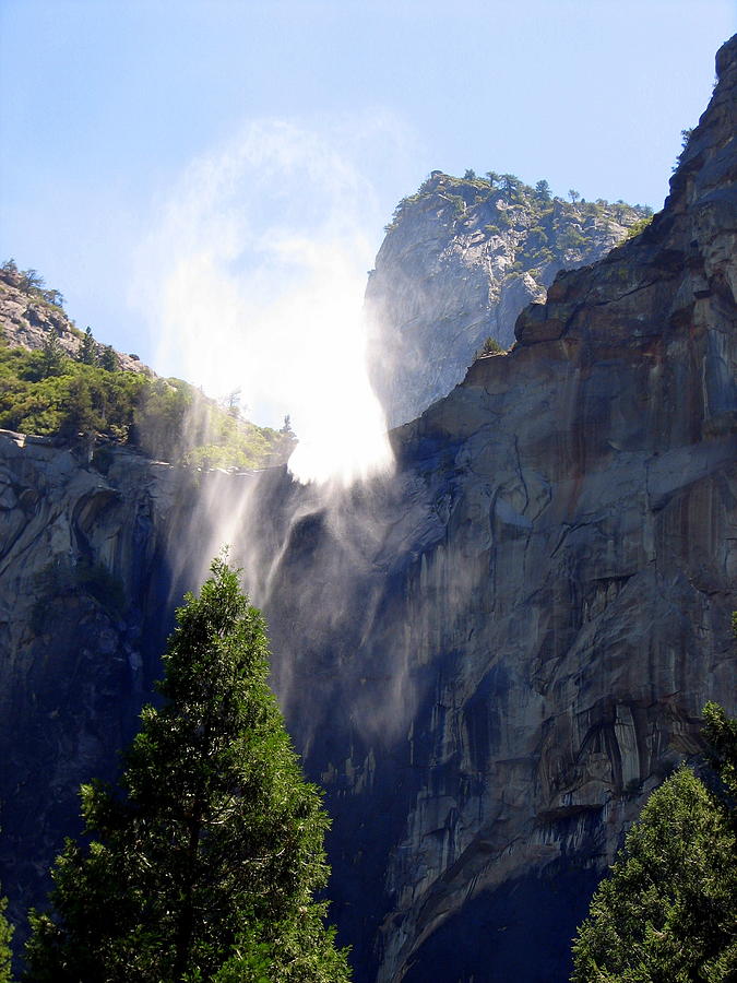 Bridalveil Falls in Yosemite Photograph by Carla Parris