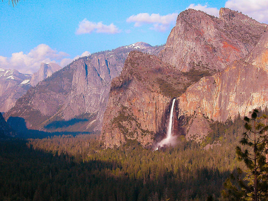 Bridalveil Falls in Yosemite Photograph by Lynn Bauer