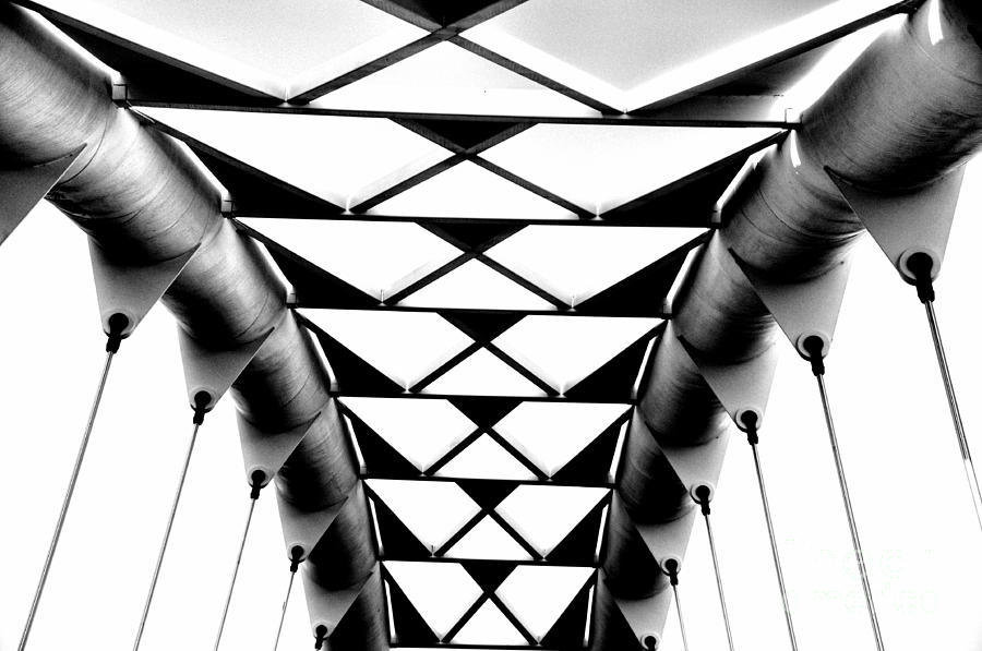 Bridge Ceiling  Photograph by Elaine Manley