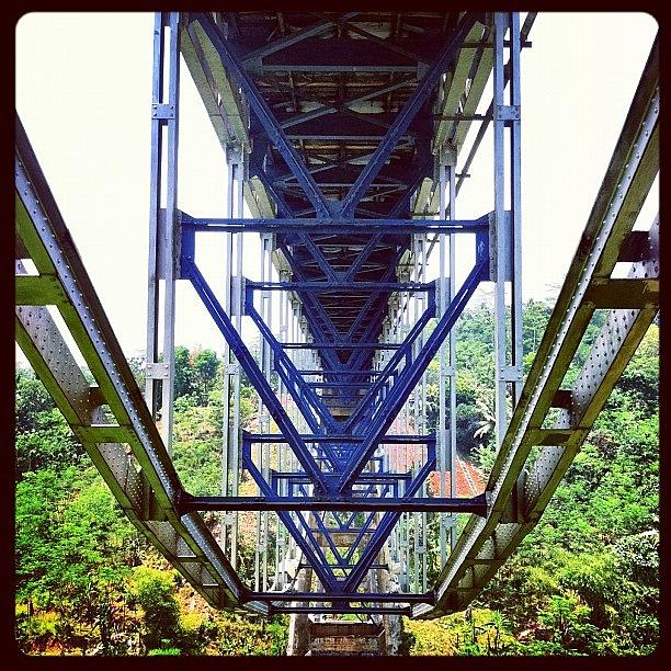 Bridge Photograph - #bridge #cirahong #steel #construction by Remy Asmara
