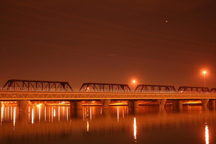 Bridge Photograph - Bridge In The Mist by Louise Mingua