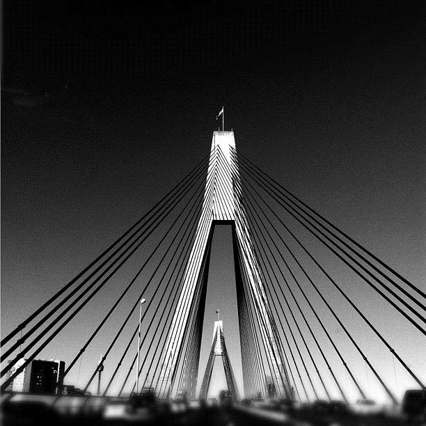 Bridge Photograph - bridge #iphoneography by Kendall Saint