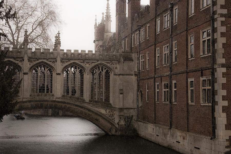 Bridge Of Sighs St Johns College Cambridge Photograph By Magdalena
