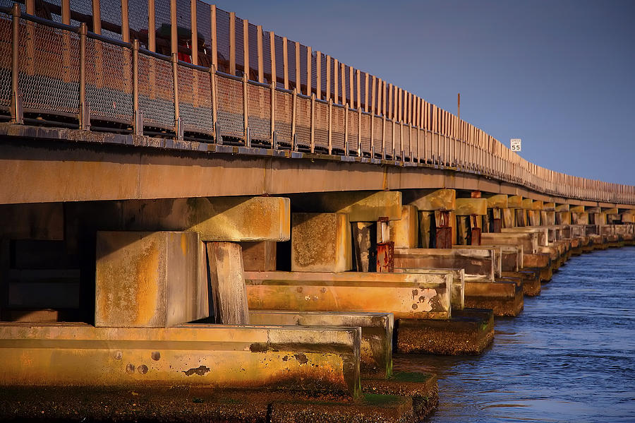 Bridge Over Oregon Inlet Photograph by Steven Ainsworth - Pixels