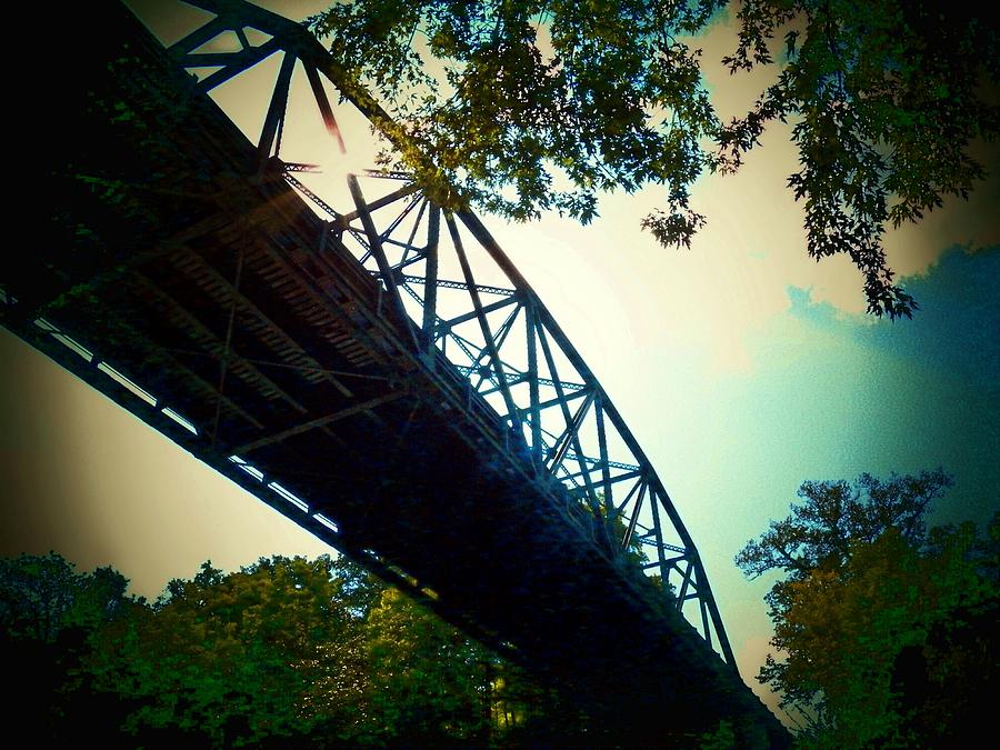 Bridge Over the Cacapon Photograph by Joyce Kimble Smith