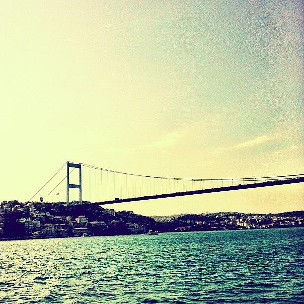 Summer Photograph - Bridge Over Turkish Water by George Saad
