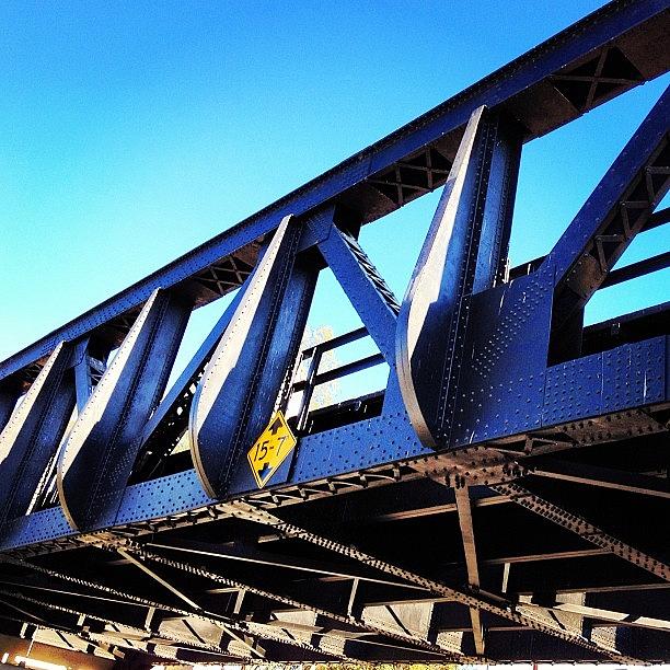 Bridge Photograph - #bridge #ponytruss #unionpacific by Nichole Zellmer