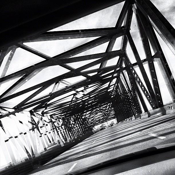 Architecture Photograph - Bridge To Chicago by Brandon Harris