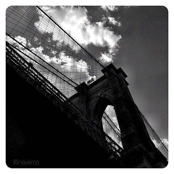 Bridge Photograph - Bridge To Gotham by Natasha Marco