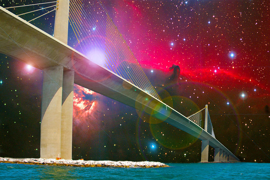 Bridge to Infinity Photograph by Larry Mulvehill