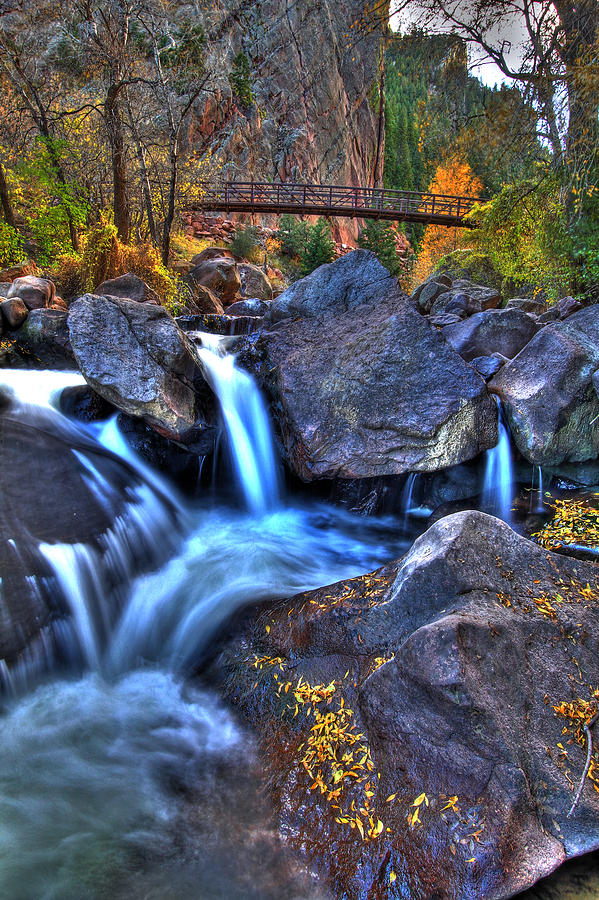 Bridge To The Seasons Photograph by Scott Mahon