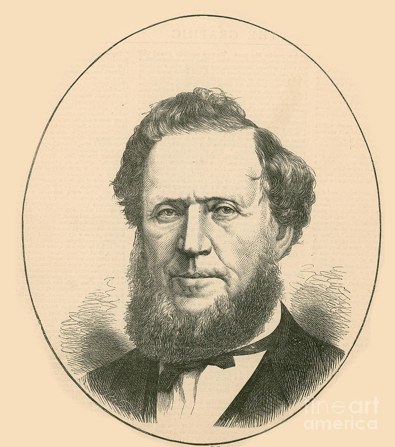 Portrait Photograph - Brigham Young by Science Source
