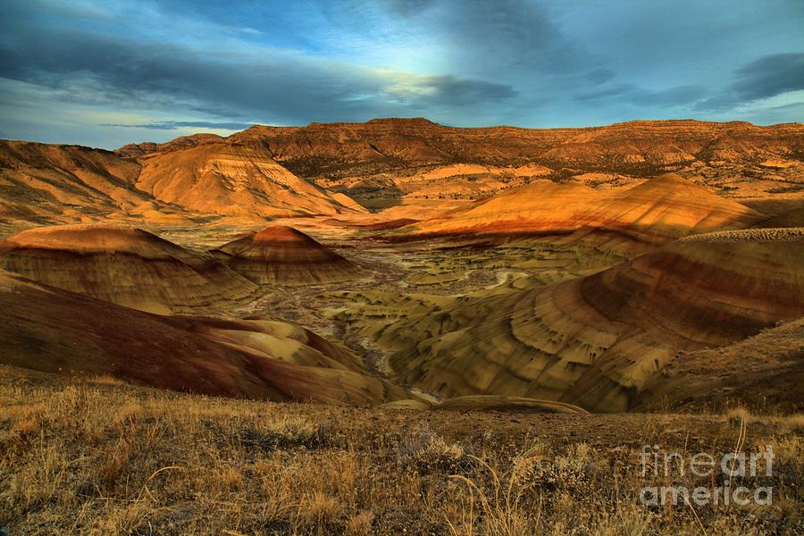Brightly Painted Hills Photograph by Adam Jewell
