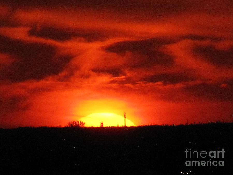 Sunset Photograph - Brilliant Goodbye by Keri West