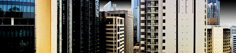 Brisbane 25th Floor Digital Art by Joe Michelli