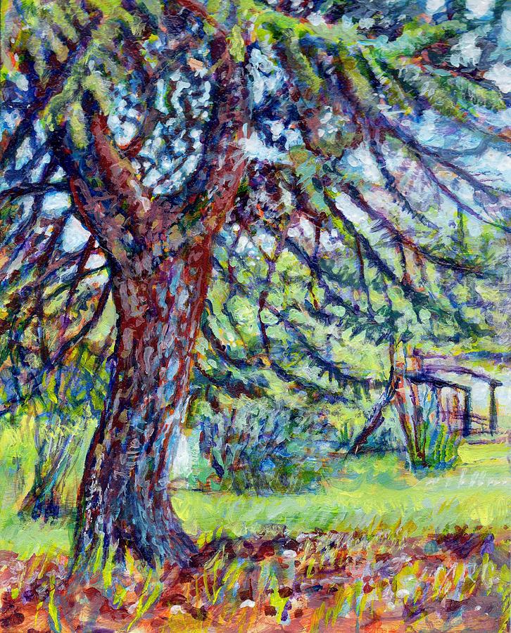 Bristling Tree Painting by Michael Gaudet - Fine Art America