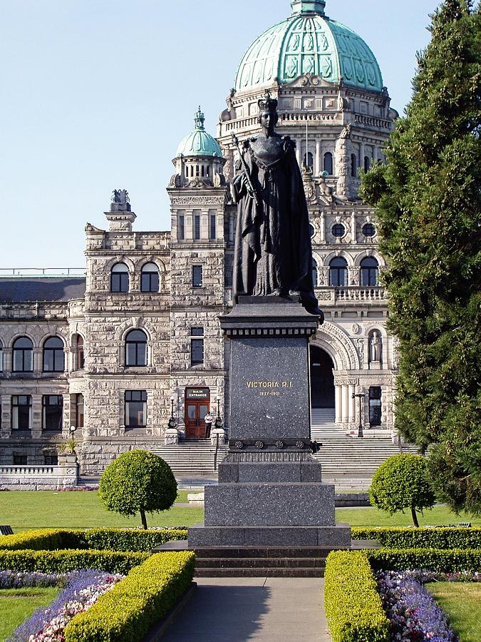 British Columbia Parliament Building Photograph by Jenny Hudson - Fine ...