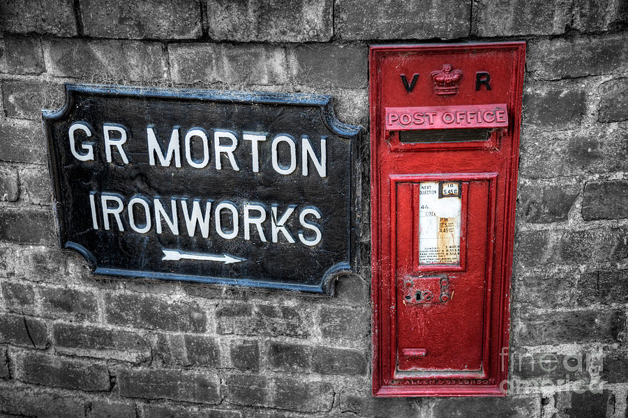 British Mail Box Photograph by Adrian Evans