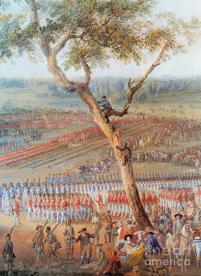 British Troops Surrender At Yorktown Photograph by Photo Researchers