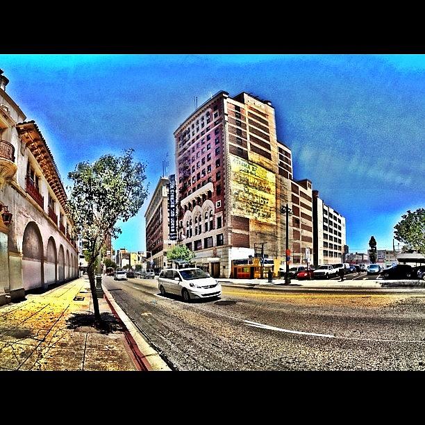 Losangeles Photograph - Broadway&11th. #hdr #hdroftheday by Cory Ayers