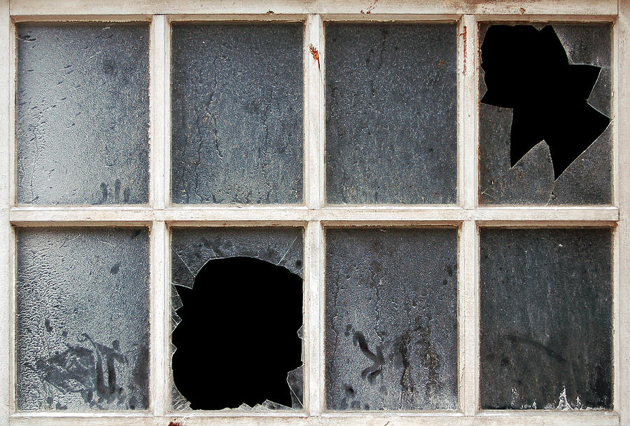 Broken window Photograph by RicardMN Photography