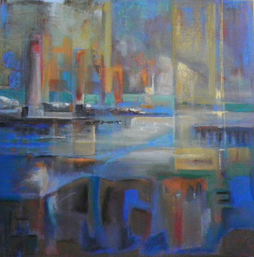 Bronte Harbour Painting by Frances Obie - Fine Art America