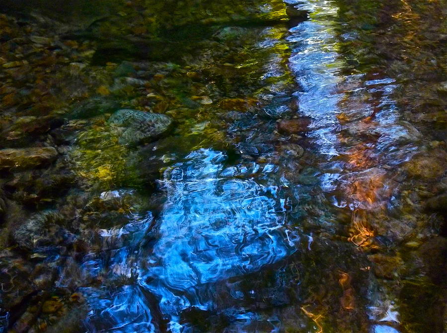 Brook Reflections 2 Photograph by George Ramos - Fine Art America