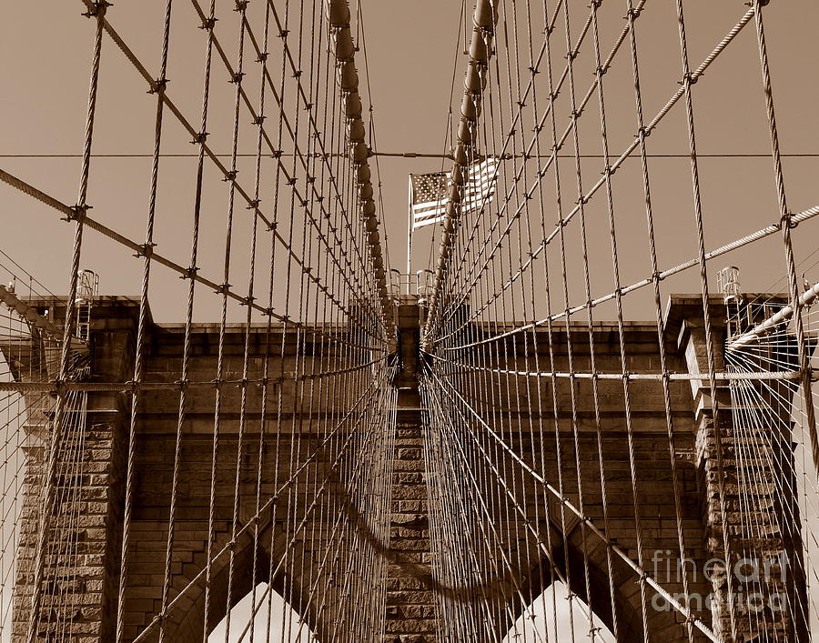 Brooklyn Bridge 8 Photograph by Padamvir Singh