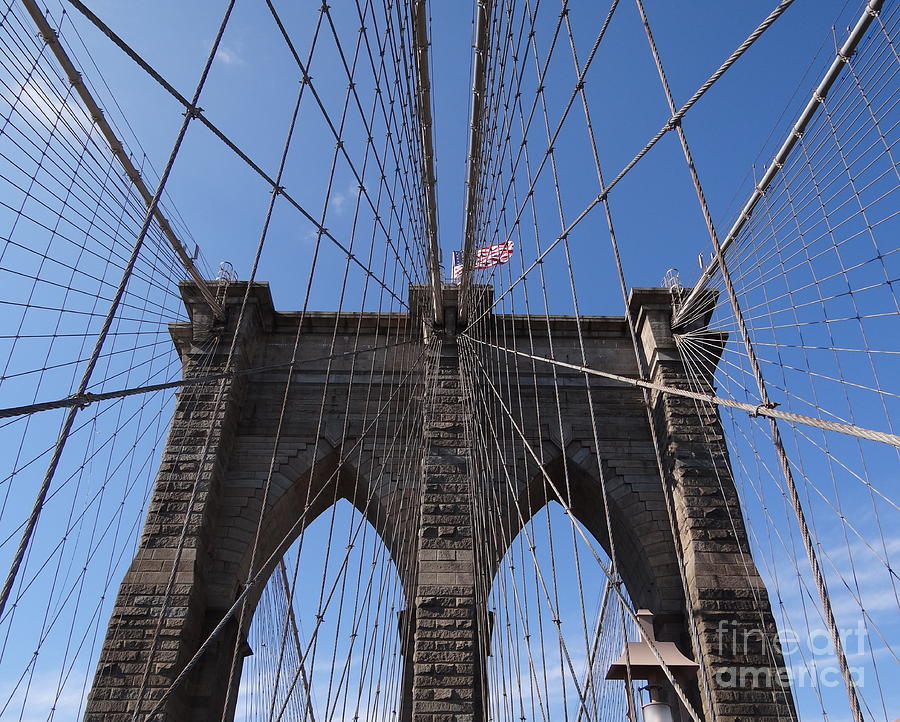 Brooklyn Bridge 9 Photograph by Padamvir Singh