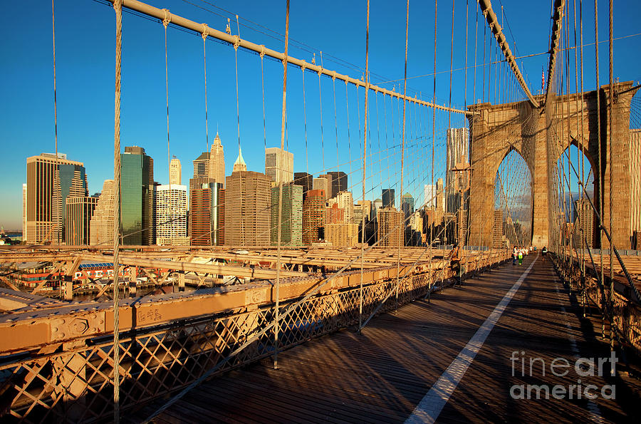 Brooklyn Bridge Photograph by Brian Jannsen