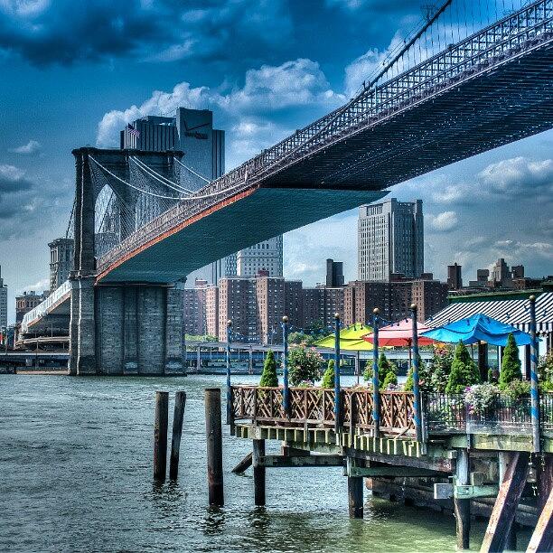 Brooklyn Bridge From Brooklyn Bridge Photograph by Ramon Nuez