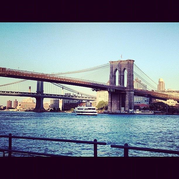 Brooklyn Bridge Photograph by Lauren Smith
