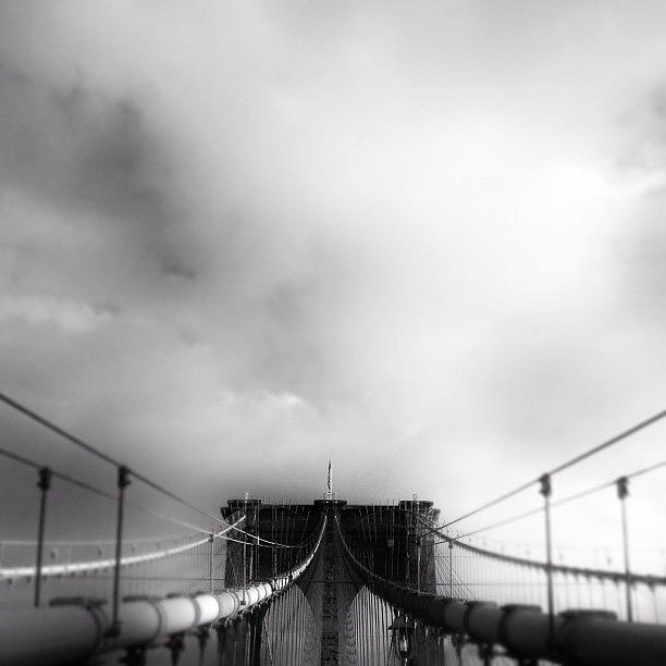 Architecture Photograph - #brooklyn #bridge #newyorker #newyork by Joel Lopez
