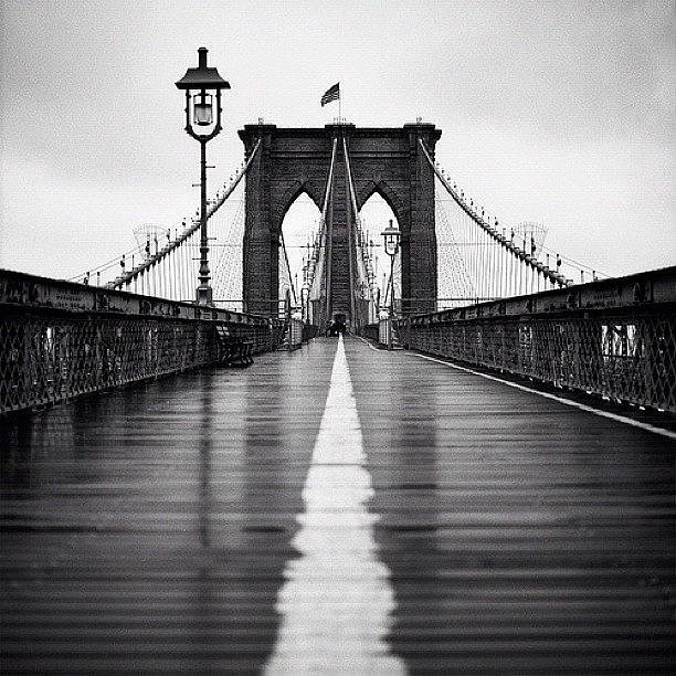 Summer Photograph - Brooklyn Bridge by Randy Lemoine