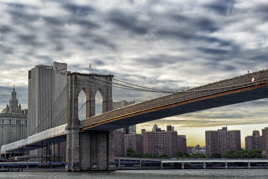 Brooklyn Bridge Photograph by Roni Chastain