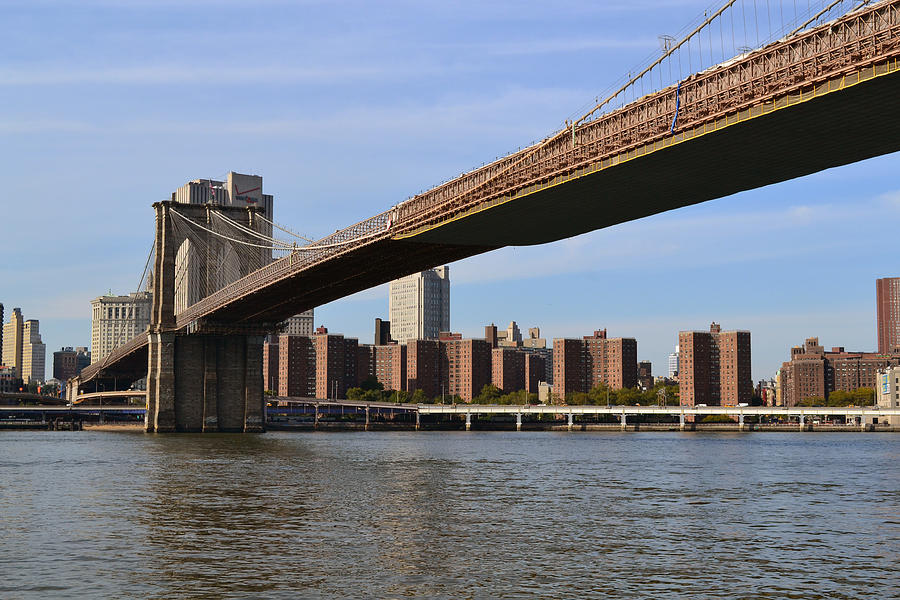 Brooklyn Bridge1 Photograph by Zawhaus Photography