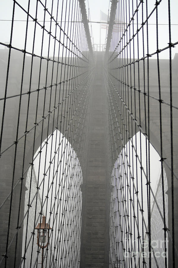 Brooklyns Bridge Photograph by David Bearden