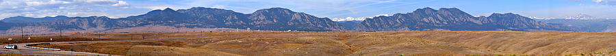 Broomfield Panoramic Photograph by Aaron Burrows