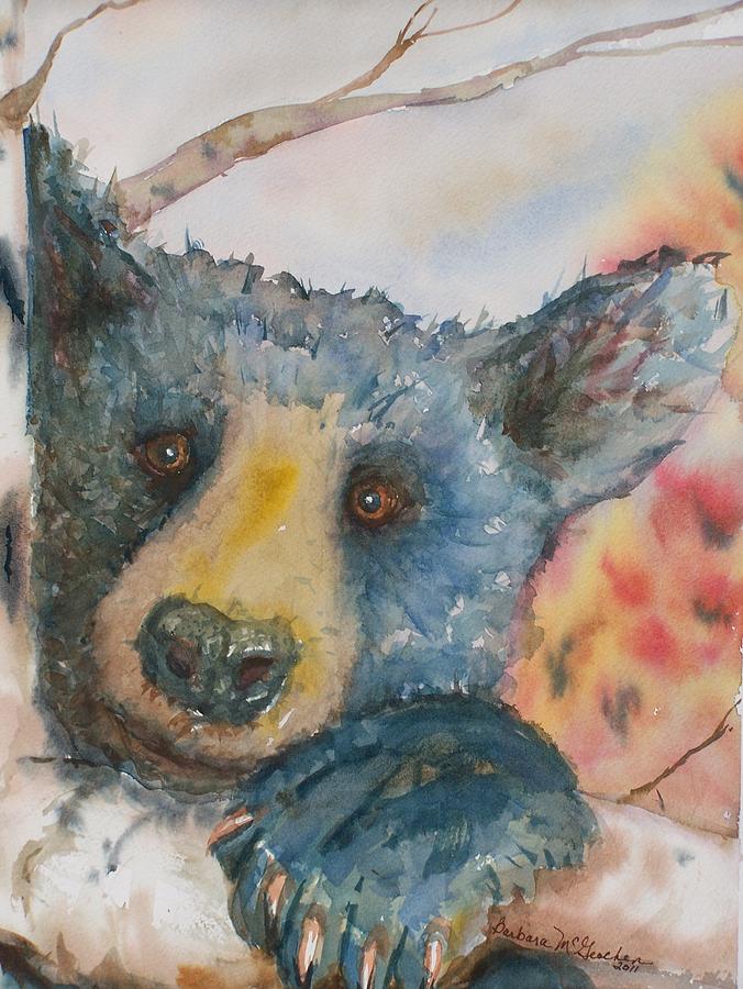 Brother Bear Painting by Barbara McGeachen