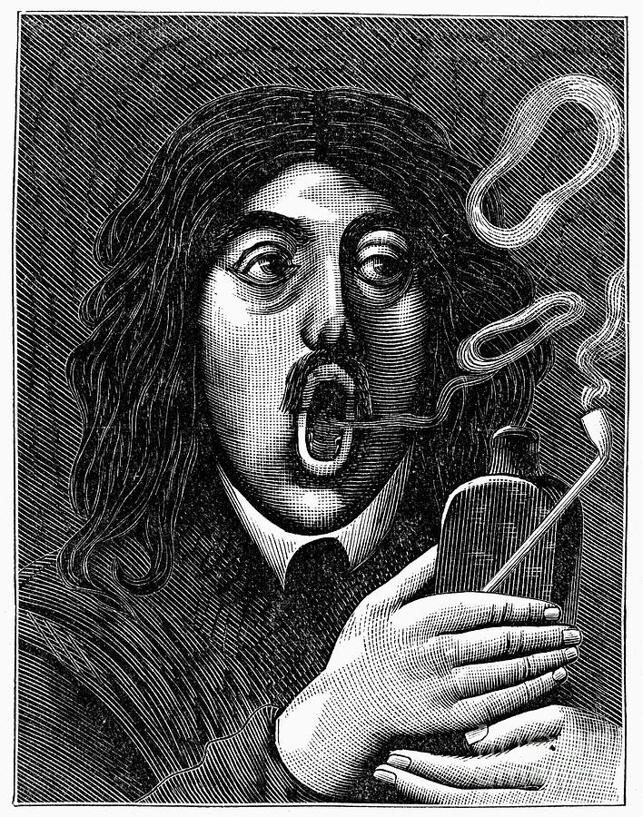 BROUWER: SMOKING, c1630 Photograph by Granger