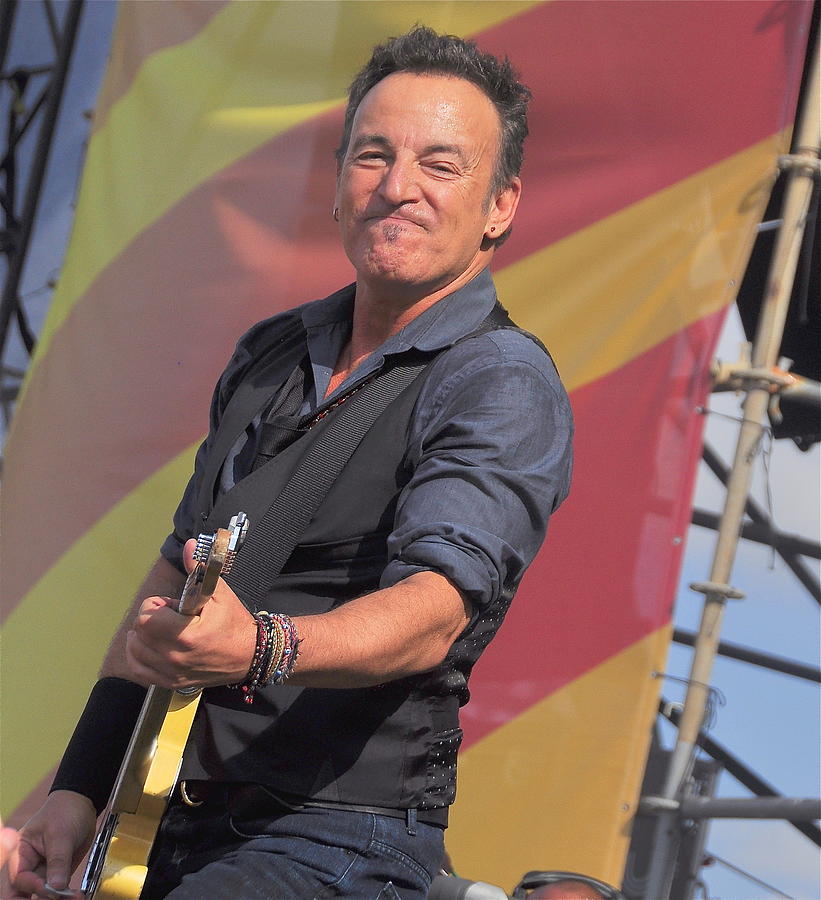 Bruce Springsteen Photograph by Lucrecia Cuervo - Fine Art America