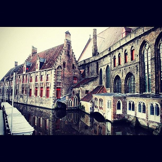 Follow Photograph - Brugge - Belgium by Yalin Tuna