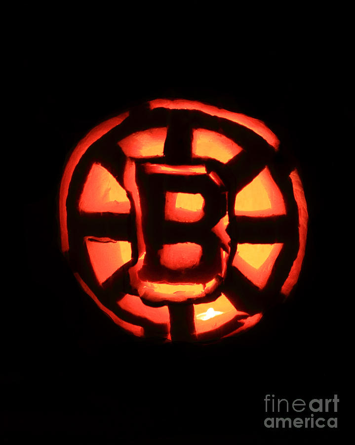 bruins-carved-pumpkin-photograph-by-lloyd-alexander