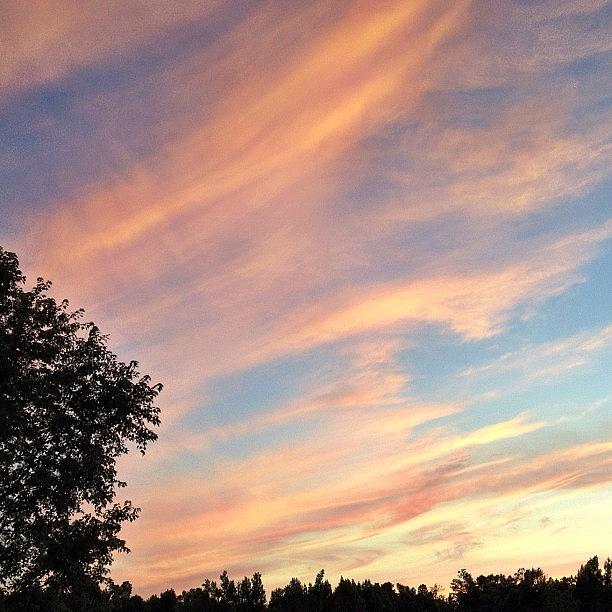 Brush Strokes In The Sky Photograph by Amber Johnson