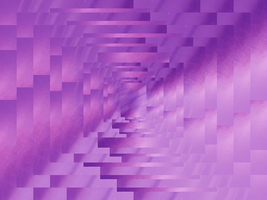 Brushed Purple Violet 9 Digital Art by Tim Allen