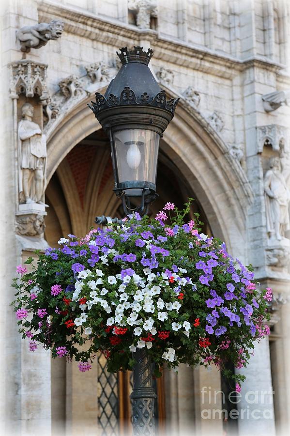 Brussels Lamp Post Photograph by Carol Groenen