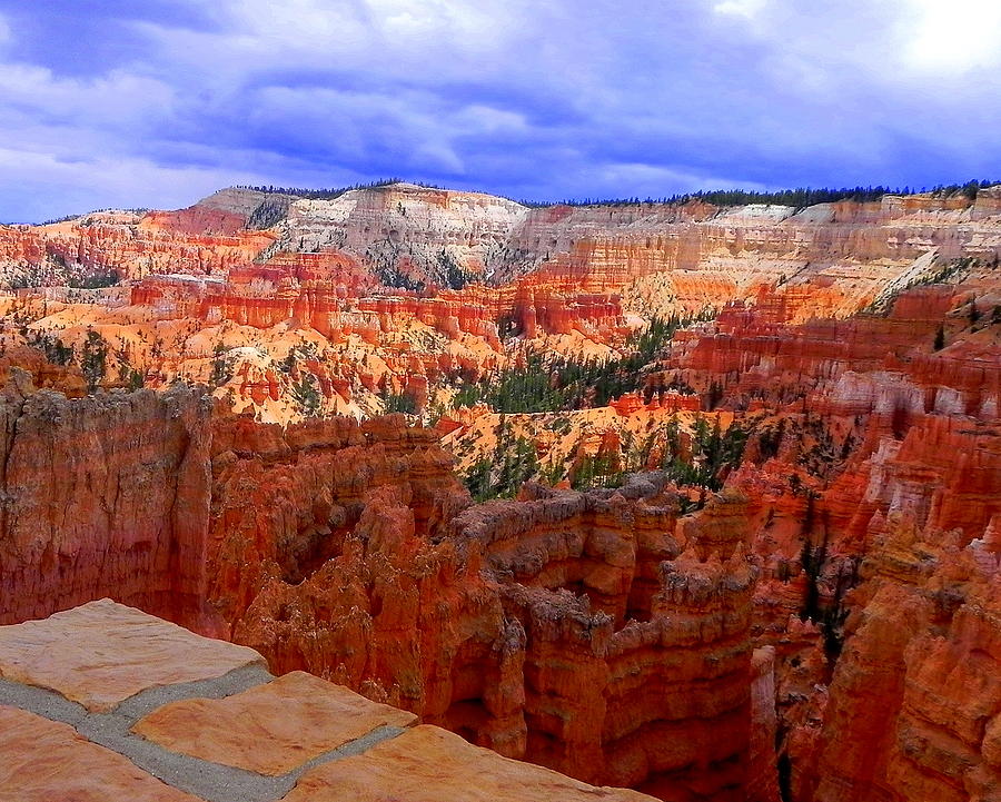 Mountain Photograph - Bryce Canyon by Christie Starr Featherstone