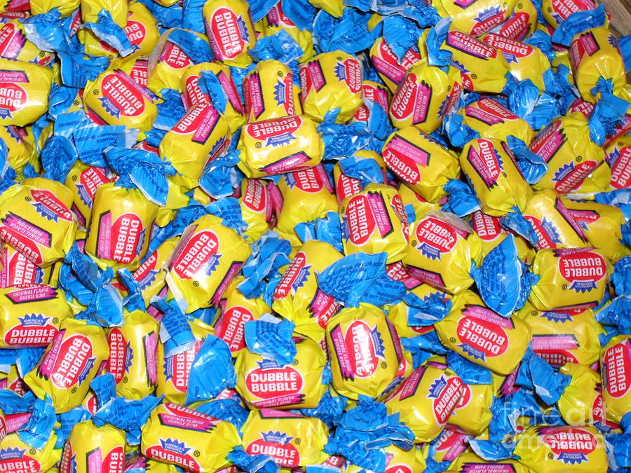 Bubble Gum Bubble Gum Photograph by Beth Saffer