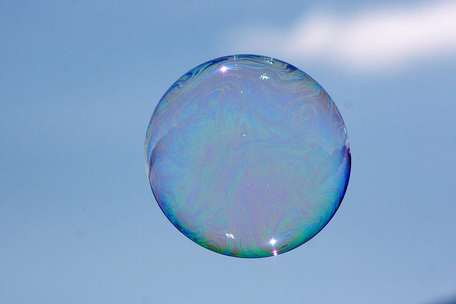 Bubble In The Sky Photograph by Cathie Douglas